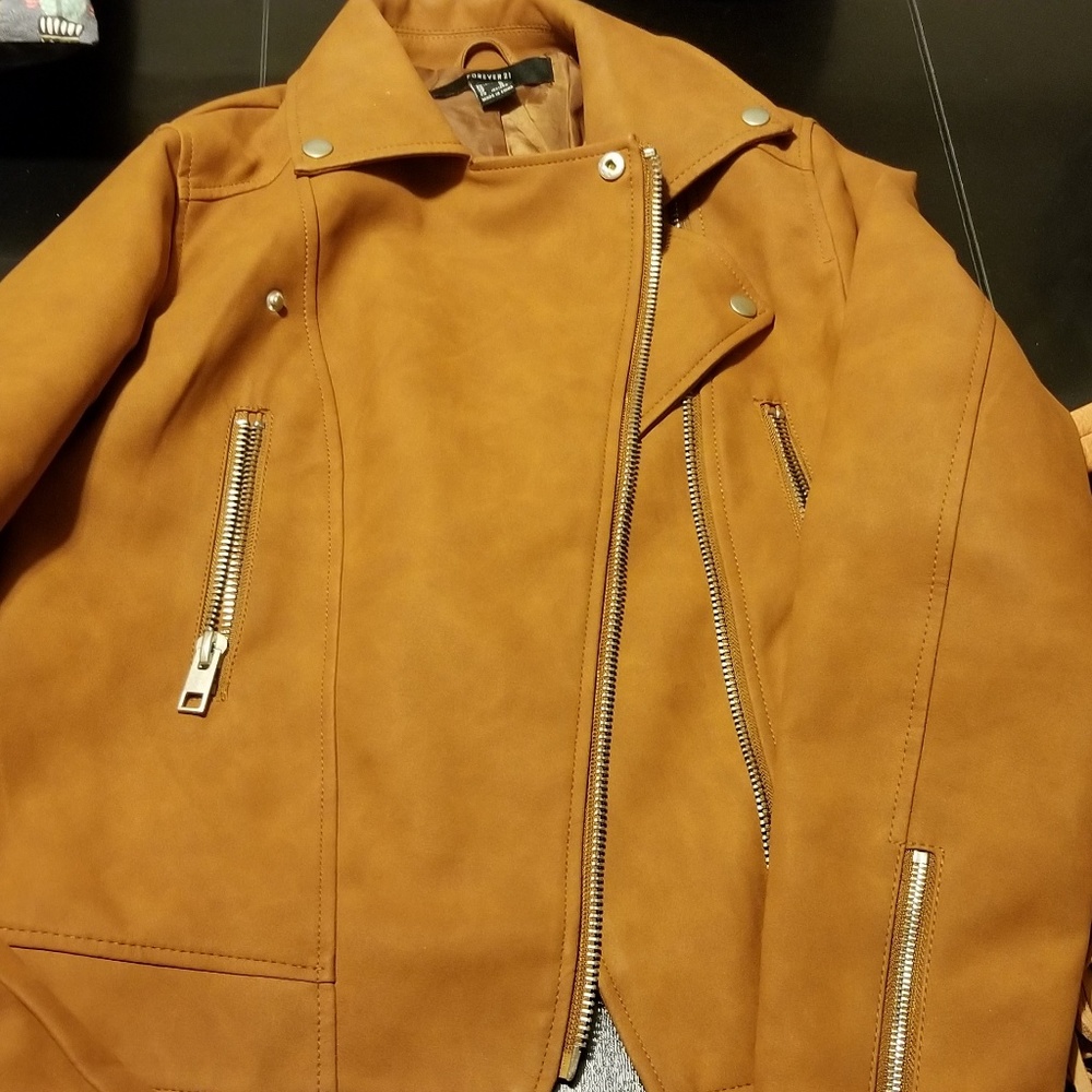 Final price Forever 21 Faux leather jacket
